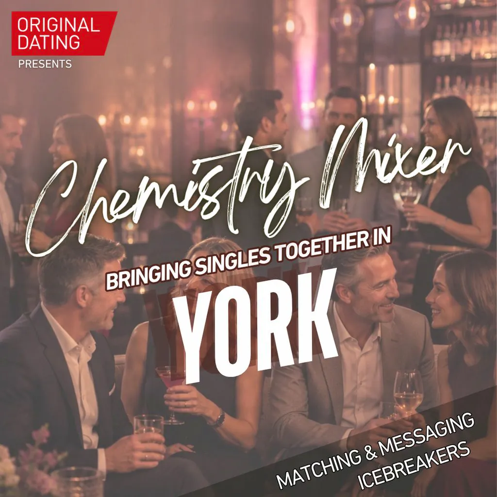 York Summer Chemistry Mixer (Ages 40-55) at Manahatta