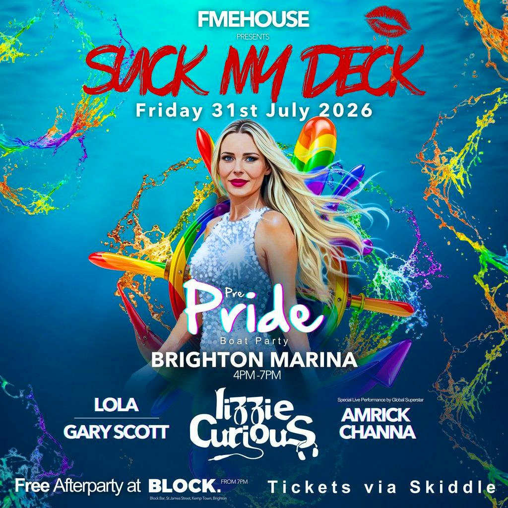 FME HOUSE Pre Pride Boat Party Brighton at JD Wetherspoons