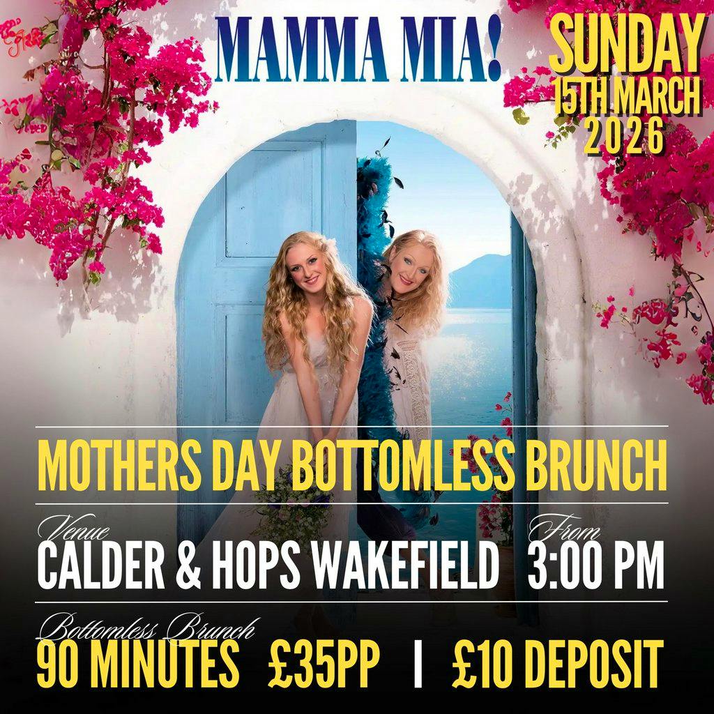 Mother's Day Mamma Mia Bottomless Brunch with Drag Queen hosts at Calder And Hops