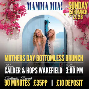 Mother's Day Mamma Mia Bottomless Brunch with Drag Queen hosts
