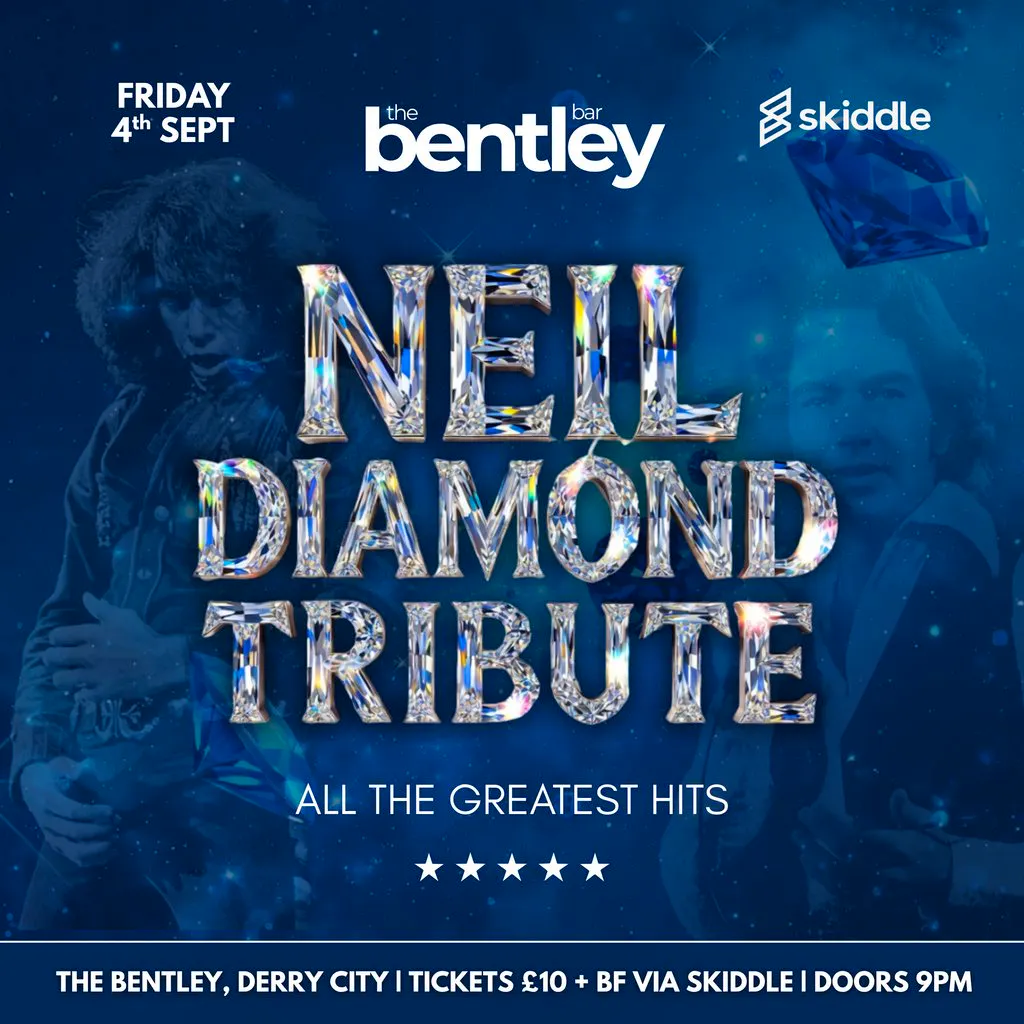 Neil Diamond Tribute | The Bentley, Derry City at The Bentley Bar