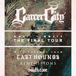 CARCER CITY (FINAL TOUR) + SUPPORTS Tickets | ORILEYS LIVE MUSIC VENUE Hull  | Mon 8th April 2019 Lineup