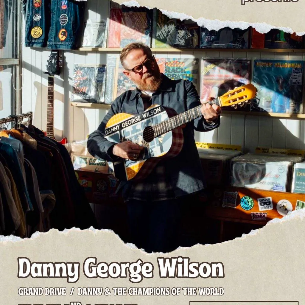 Danny George Wilson at No18 Coffee House Lichfield Street Tamworth B79 7QD