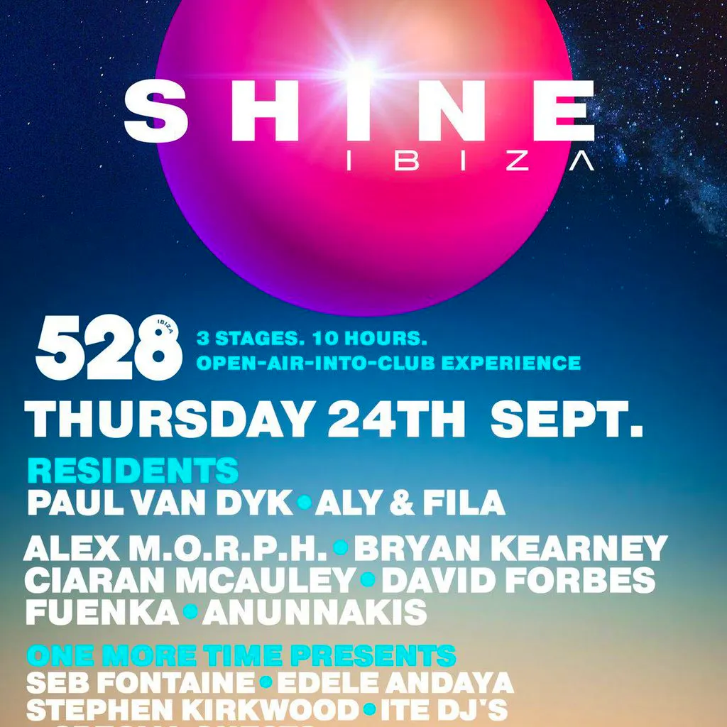 SHINE Ibiza at 528 Ibiza