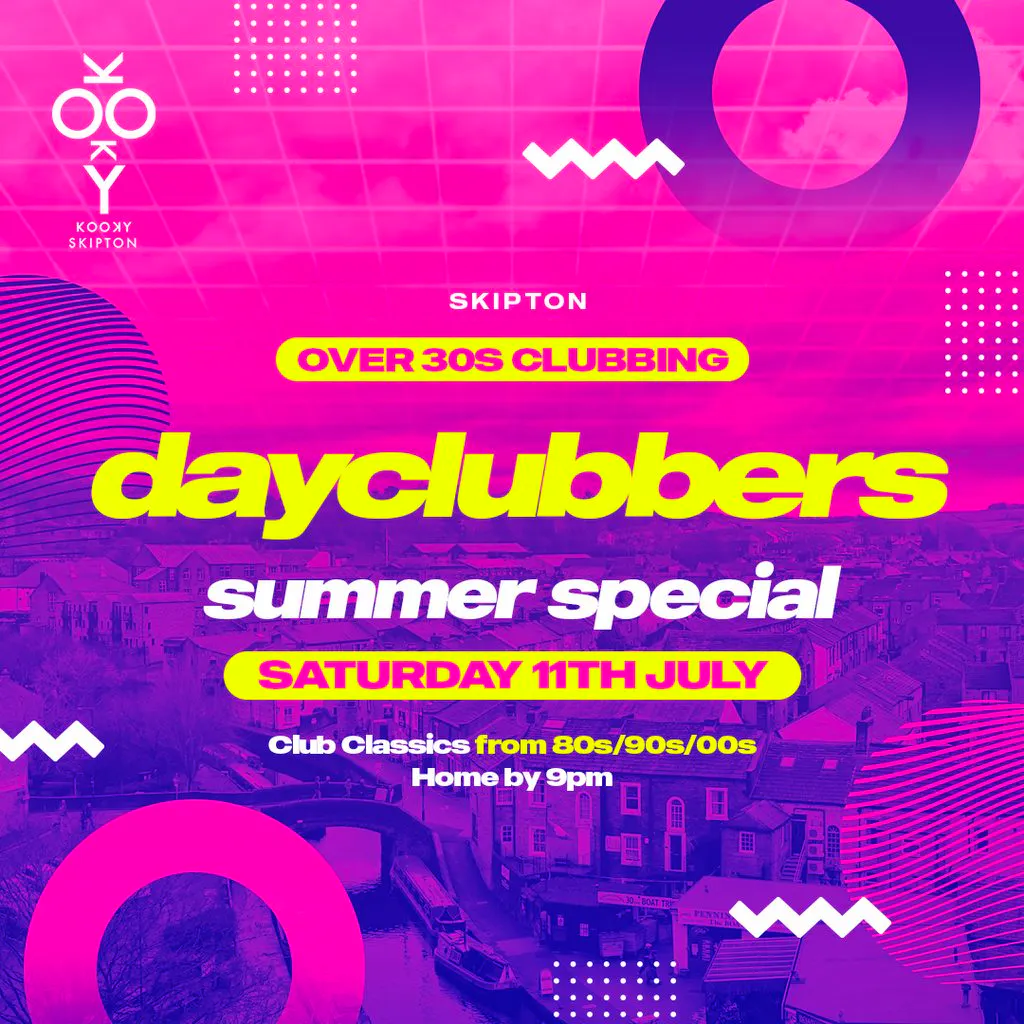 Skipton - DayClubbers: The Summer Day Party! at Kooky Nightclub   