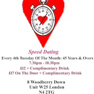 Speed dating 45 years & Overs Tuesdays at Creativity In Our Hands: Suzanne Asphall