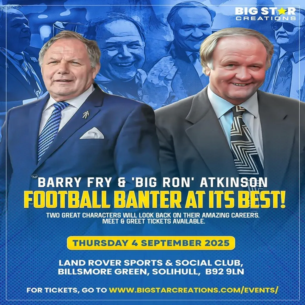 Barry Fry and Ron Atkinson | Land Rover Sports And Social Club Solihull ...