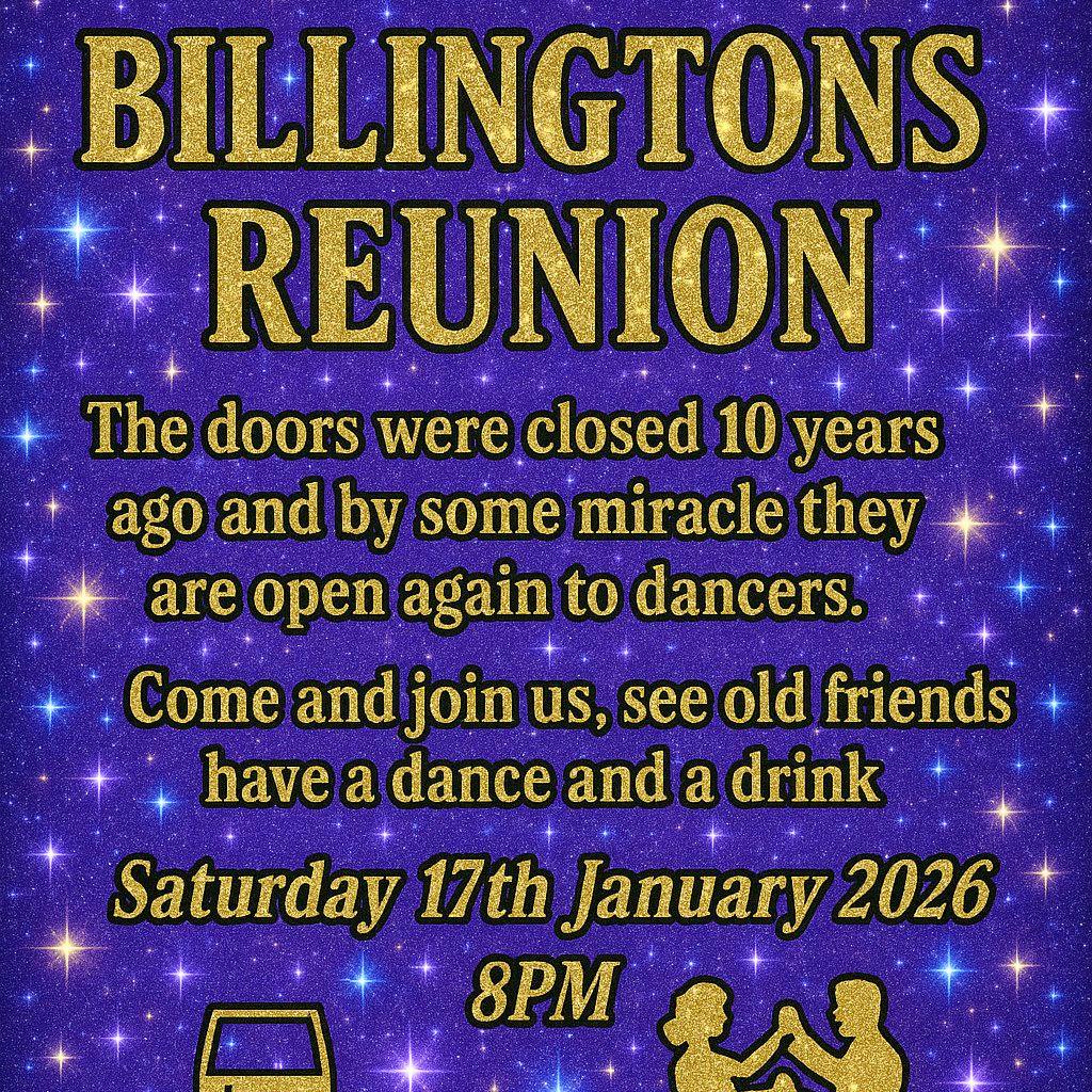 Billingtons Dancers Reunion at Billingtons Oldham