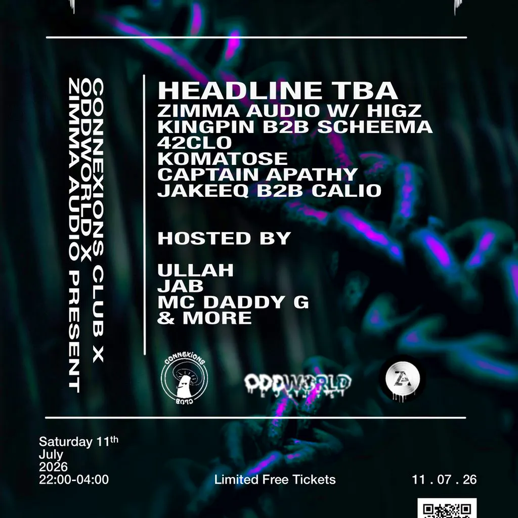 CONNEXIONS Club x ZIMMA AUDIO × ODDWORLD EVENTS at SUKi10C