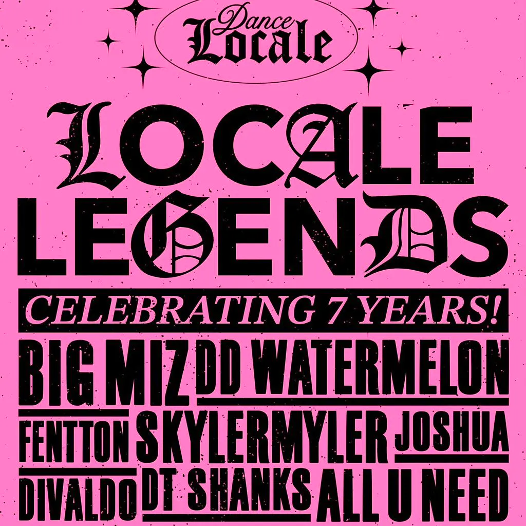 Dance Locale: Big Miz & DD Watermelon at The Locale