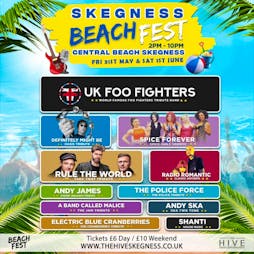 Beach Fest Skegness Music Festival 2024 Tickets | Skegness Beach Skegness  | Sat 1st June 2024 Lineup
