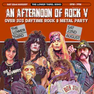 An Afternoon of Rock V: LONDON (Over 30s Rock/Metal) 3pm-7pm at The Lower Third