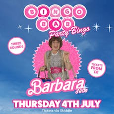 Bingo Bab with Barbara Nice! at Hockley Social Club