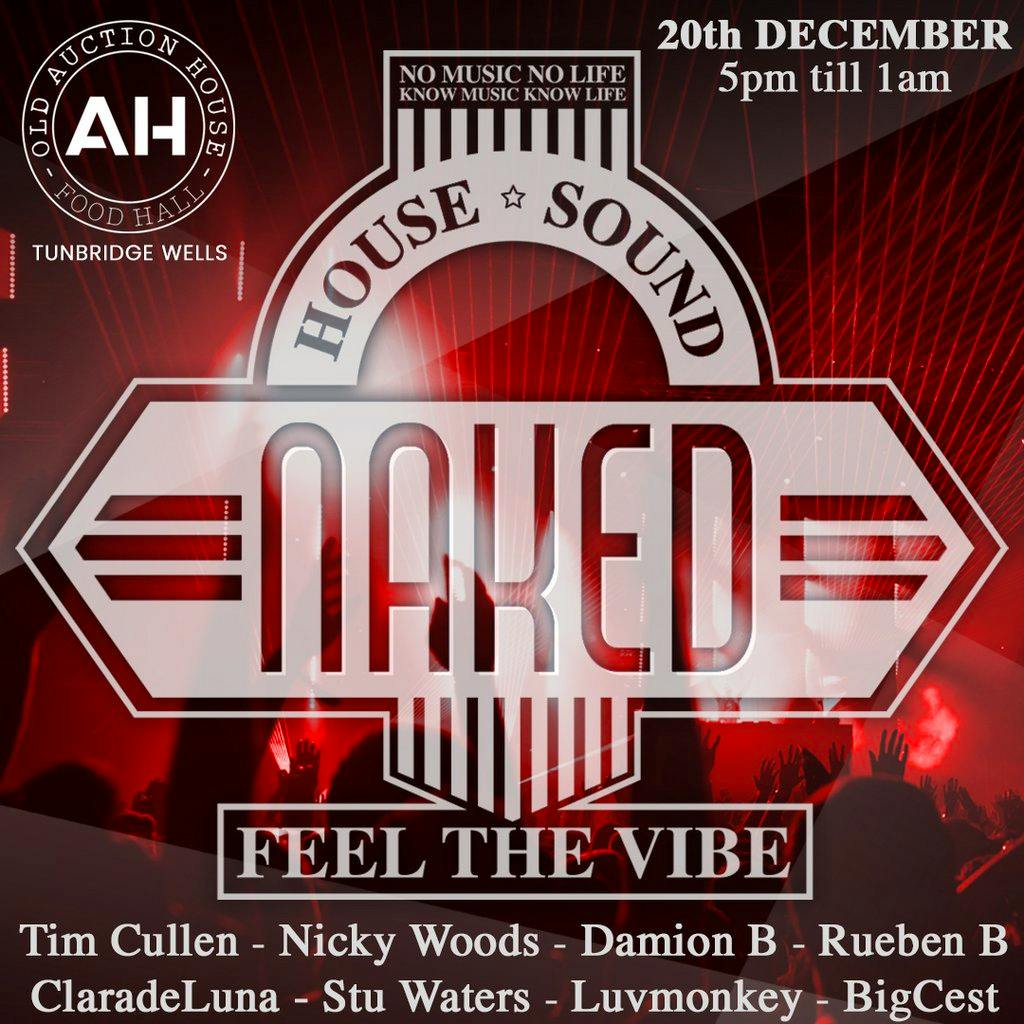 Naked "Feel The Vibe" Winter House Party 2025 at The Old Auction House