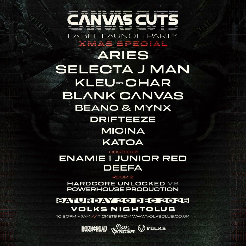 Canvas Cuts Launch Party-Aries, Selecta J Man, Kleu,Blank Canvas at The Volks Nightclub