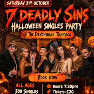 Seven Deadly Sins: Halloween Singles Party London | 250+ Singles at Devonshire Terrace
