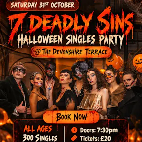 Seven Deadly Sins: Halloween Singles Party London | 250+ Singles