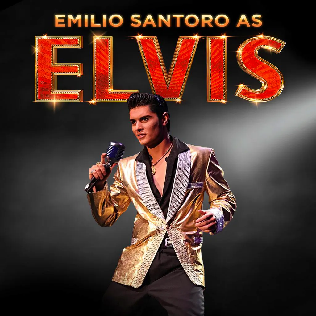 Emilio Santoro as Elvis at The Halls   Norwich