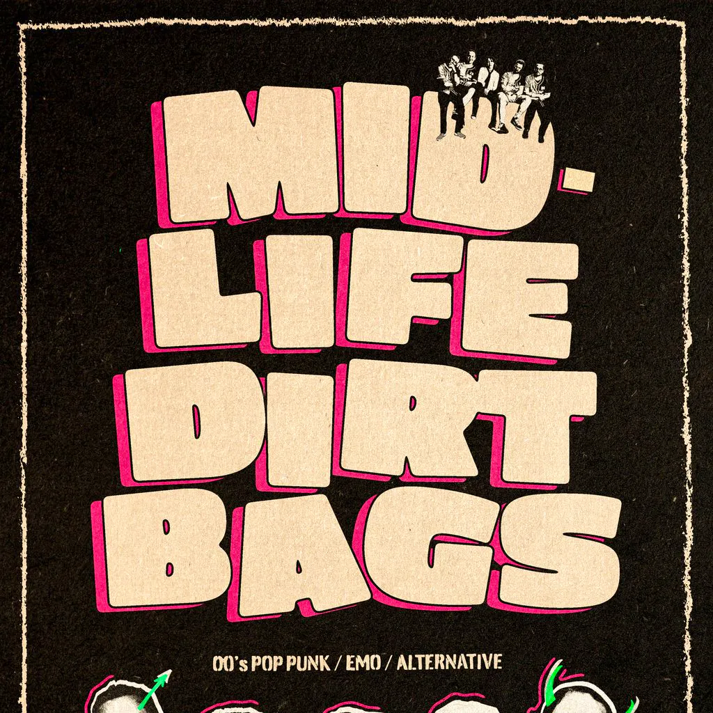 Mid-Life Dirtbags at Night And Day Cafe