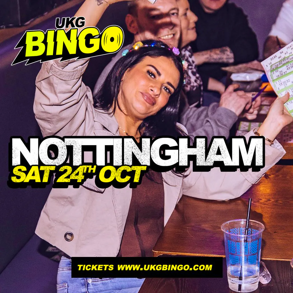 UKG Bingo Sat 24th October Nottingham at NG One Club