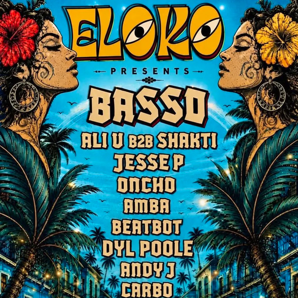ELOKO presents  BASSO / ALI U / SHAKTI / ONCHO! DAY/NIGHT PARTY! at District, 61 Jordan Street, L1 0BE, Liverpool