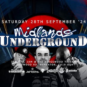 Midlands Underground presents Nicky Blackmarket Bassman Juiceman