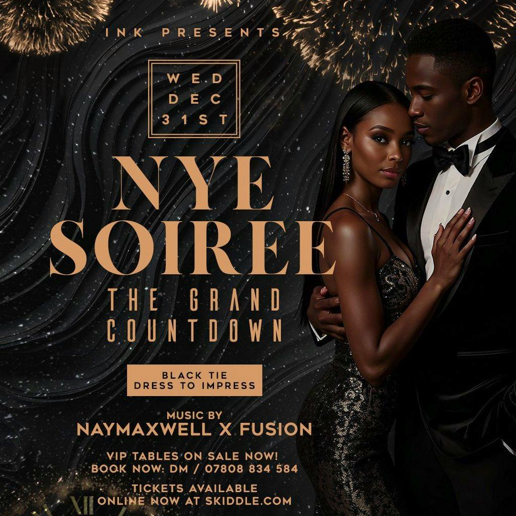 INK presents.. NYE'25 'SOIREE' at INK Bar Liverpool