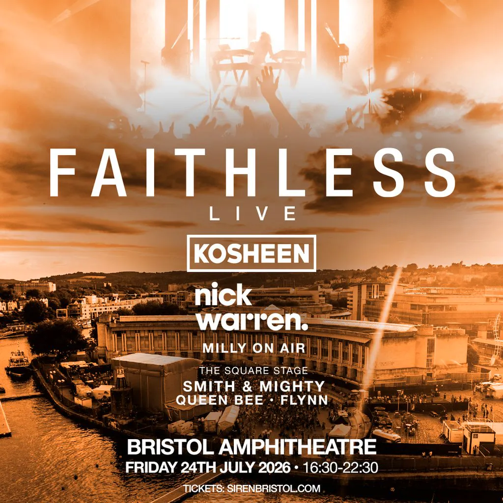 Faithless [LIVE] on Bristol Harbourside | Siren at Bristol Amphitheatre