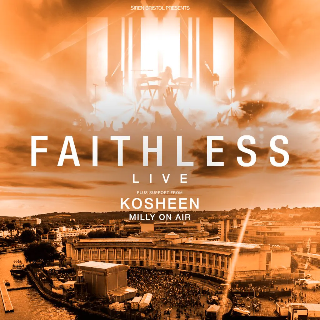Faithless [LIVE] on Bristol Harbourside | Siren at Bristol Amphitheatre