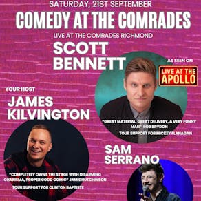 SCOTT BENNETT: Comedy At The Comrades