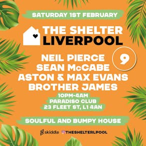 The Shelter Liverpool 9 Presents Neil Pierce & Sean McCabe