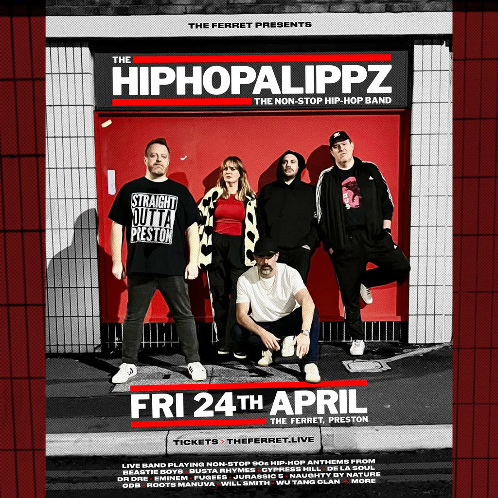 The Hiphopalippz - The Non-Stop Hip-Hop Band at The Ferret