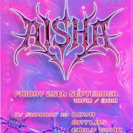 AISHA - night of hard techno, trance energy and full-throttle at The Priory