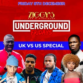 Underground Friday at Ziggy's - 8th December