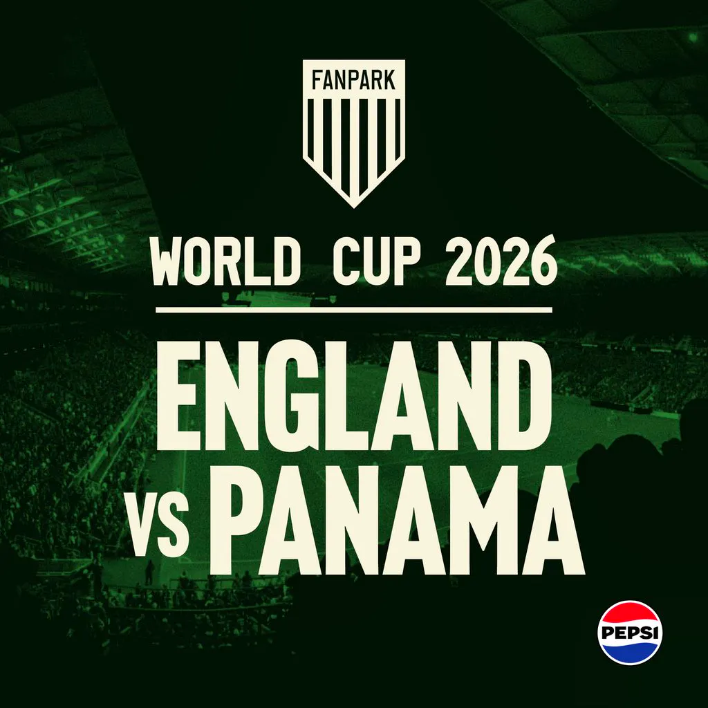 ENGLAND V PANAMA - Football World Cup (Free Entry) at Camp And Furnace