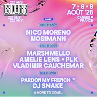 Les Plages Electroniques 2026 at Beach Of Palais Des Festivals De Cannes