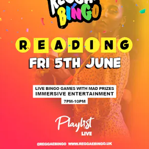Reggae Bingo - Reading - Fri 5th Jun
