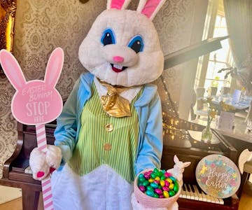 Breakfast with the Easter Bunny at Rainhill Hall Hotel