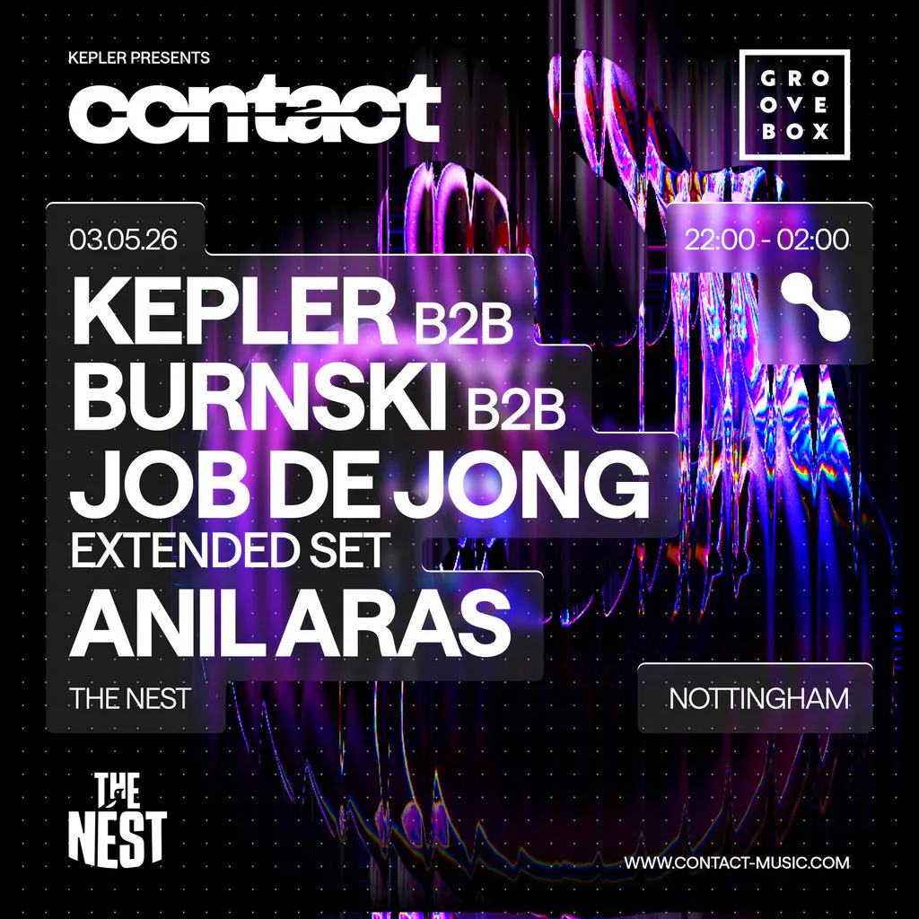 KEPLER & MORE | Groovebox In The Park After Party at The Nest at Nottingham's The Nest (Notts County FC)