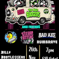 Mad Badger and Friends at Billy Bootleggers Nottingham