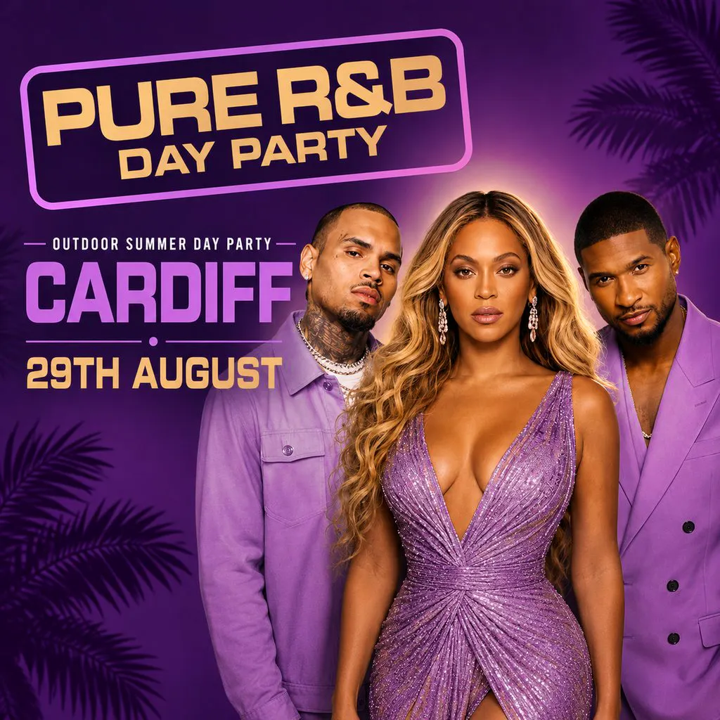 PURE R&B - Summer Outdoor Day Party Cardiff - August 29th at Lo Lounge