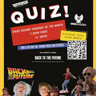 Back to the Future Quiz Event at Terminus Tap Room And Bottle Shop