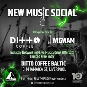 New Music Social - Wigwam Live & Ditto Coffee