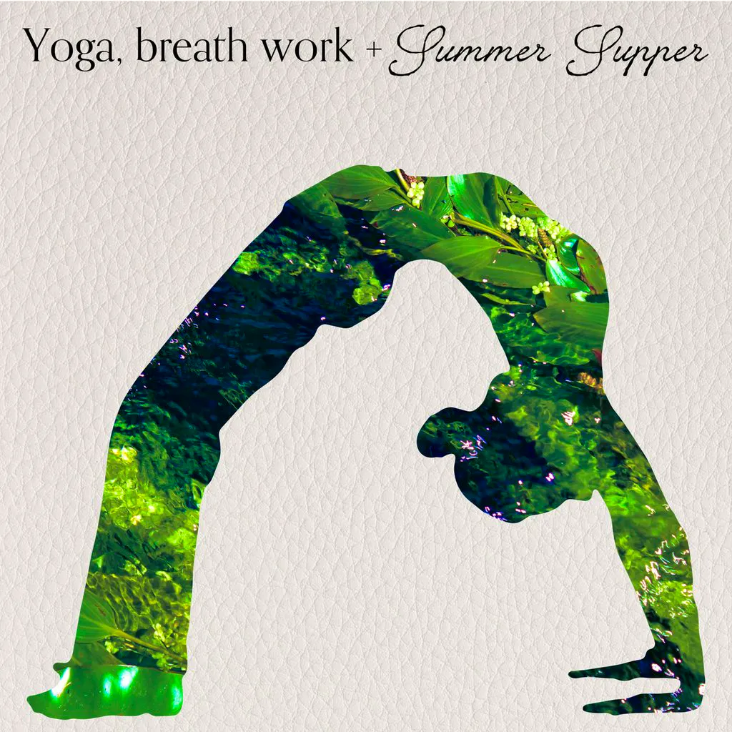 Yoga, Breathwork and Summer supper at Shop With No Name