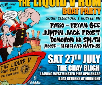 Liquid V rum boat party