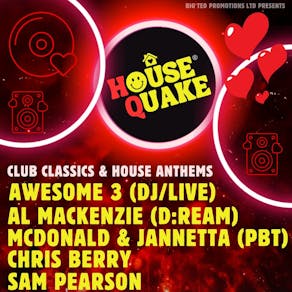 HouseQuake (Xmas Special) Club Classics & House Anthems