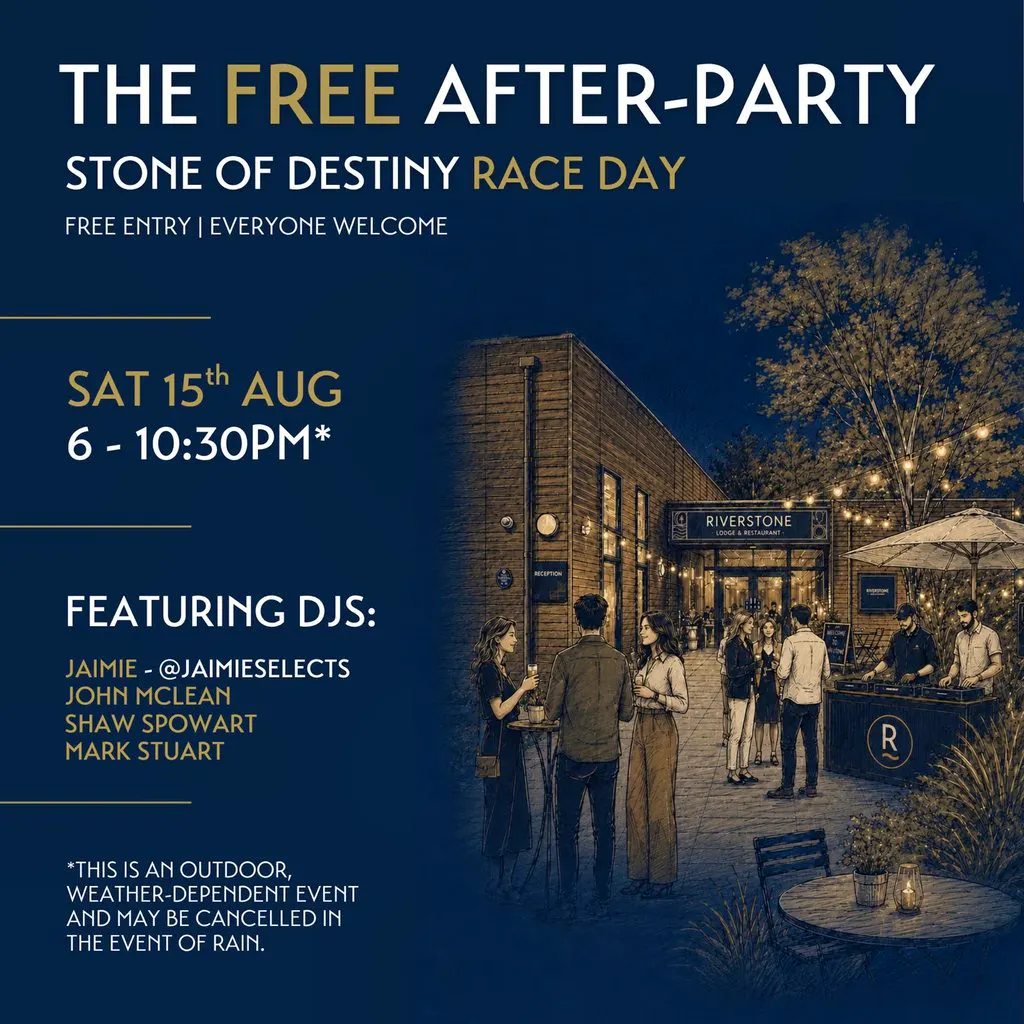 Stone of Destiny After-Party at Riverstone Lodge Hotel