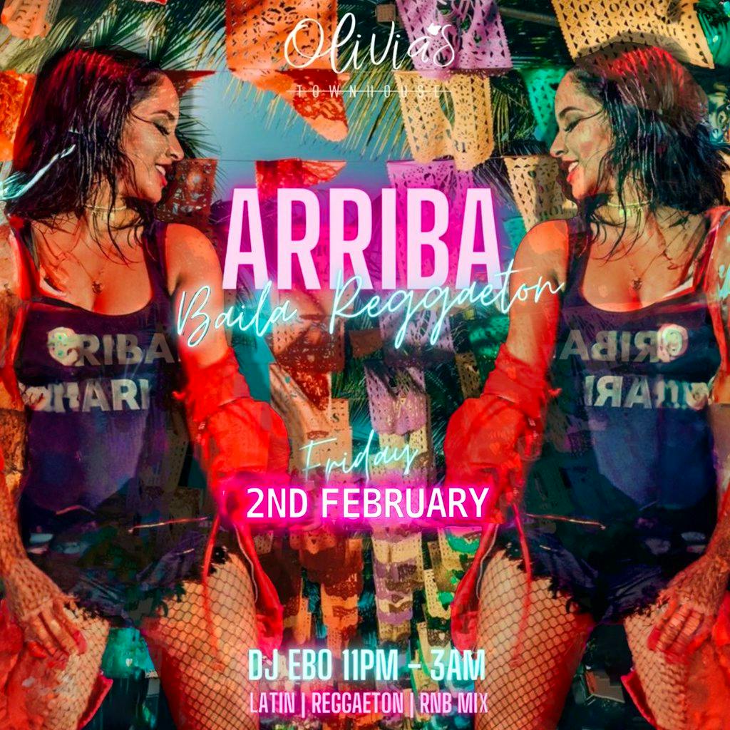 ARRIBA Sheffield Olivia's Townhouse Sheffield Sheffield Fri 2nd February 2024 Lineup