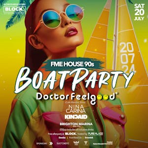 FME HOUSE 90s (fantaSEA music events) Boat Party