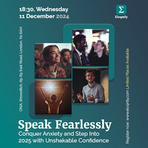 Speak Fearlessly: Step Into 2025 with Confidence